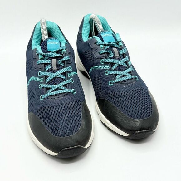 Vionic Action 335 Emerald Navy comfort shoes - Women’s US 7.5 Wide - Picture 2 of 10